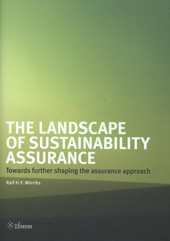 Omslag van The landscape of sustainability assurance