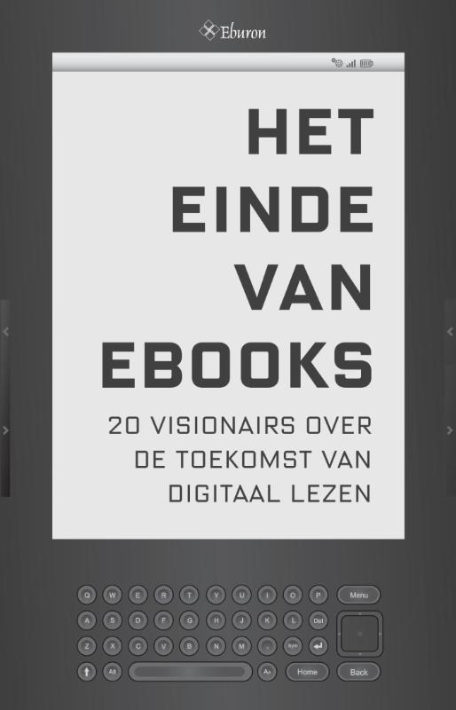 Omslag van Het einde van ebooks