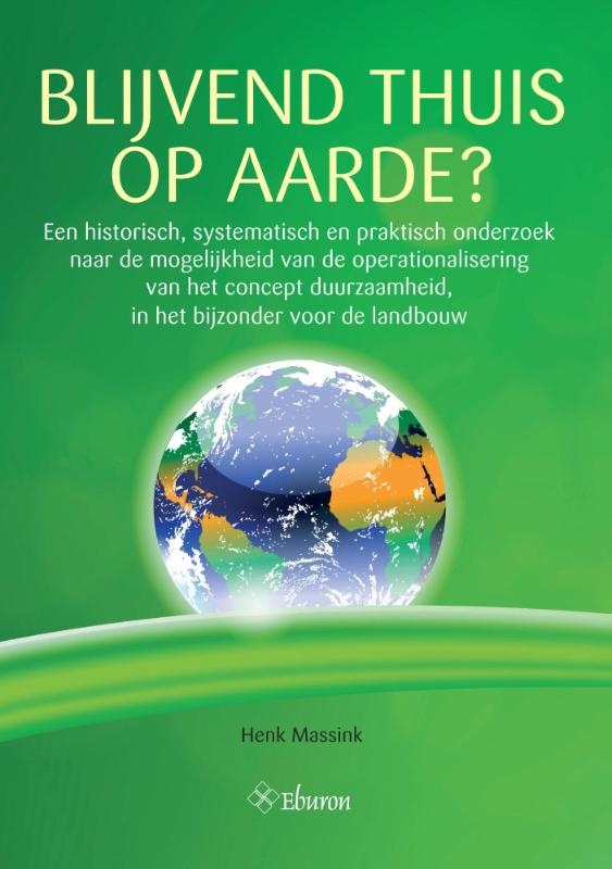 Omslag van Blijvend thuis op aarde?