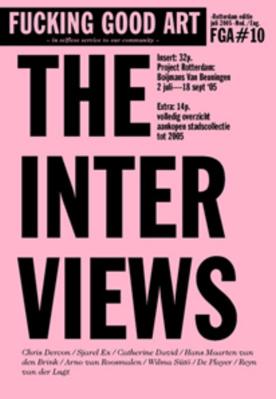 Omslag van 10 The interviews
