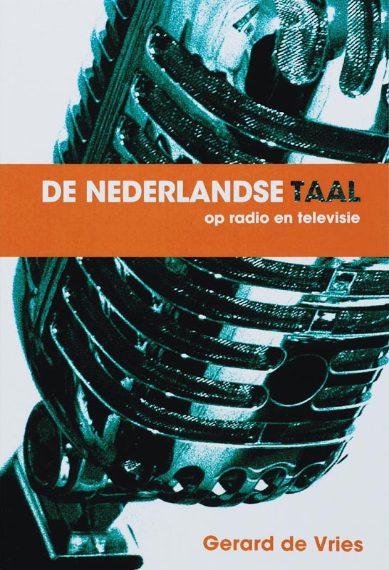 Omslag van De Nederlandse taal op radio en tv