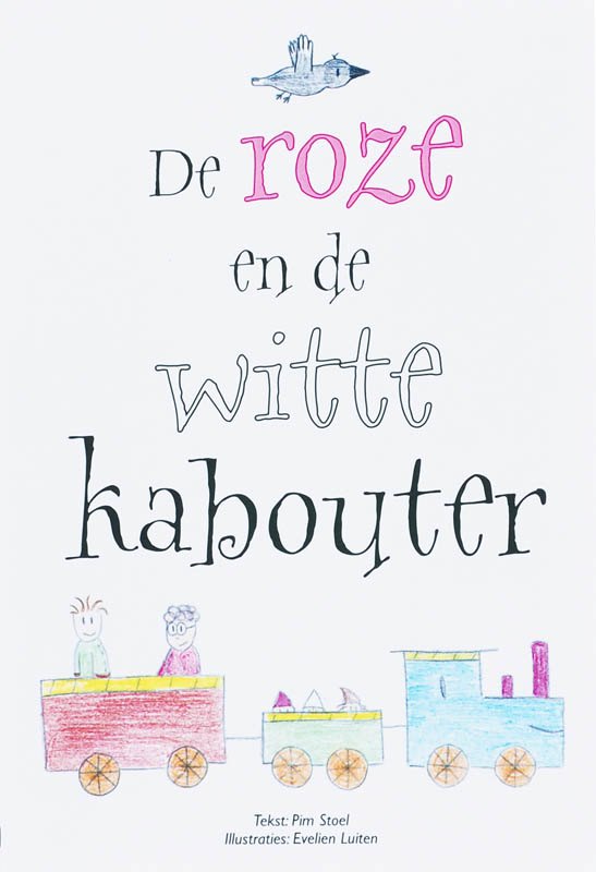 Omslag van De roze en de witte kabouter
