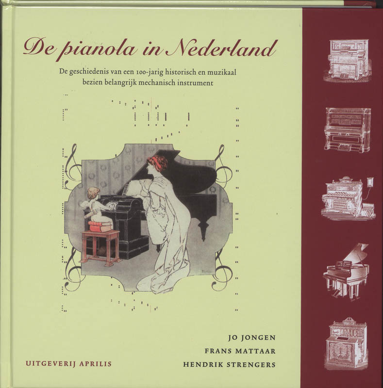 Omslag van De pianola in Nederland