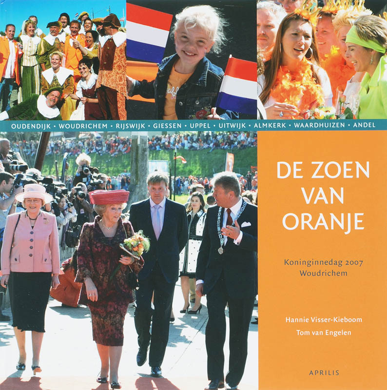 Omslag van Een zoen van Oranje