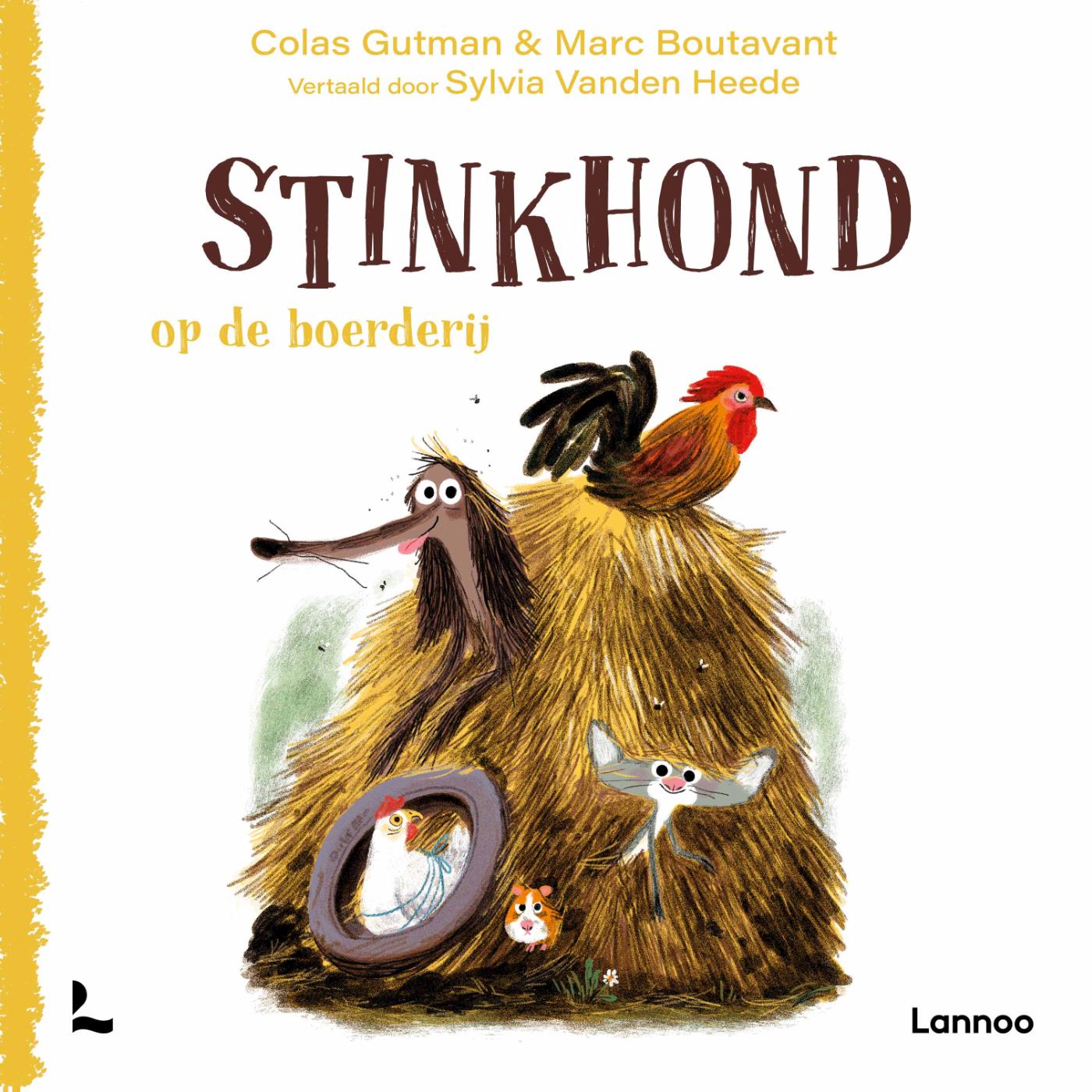 Omslag van Stinkhond op de boerderij