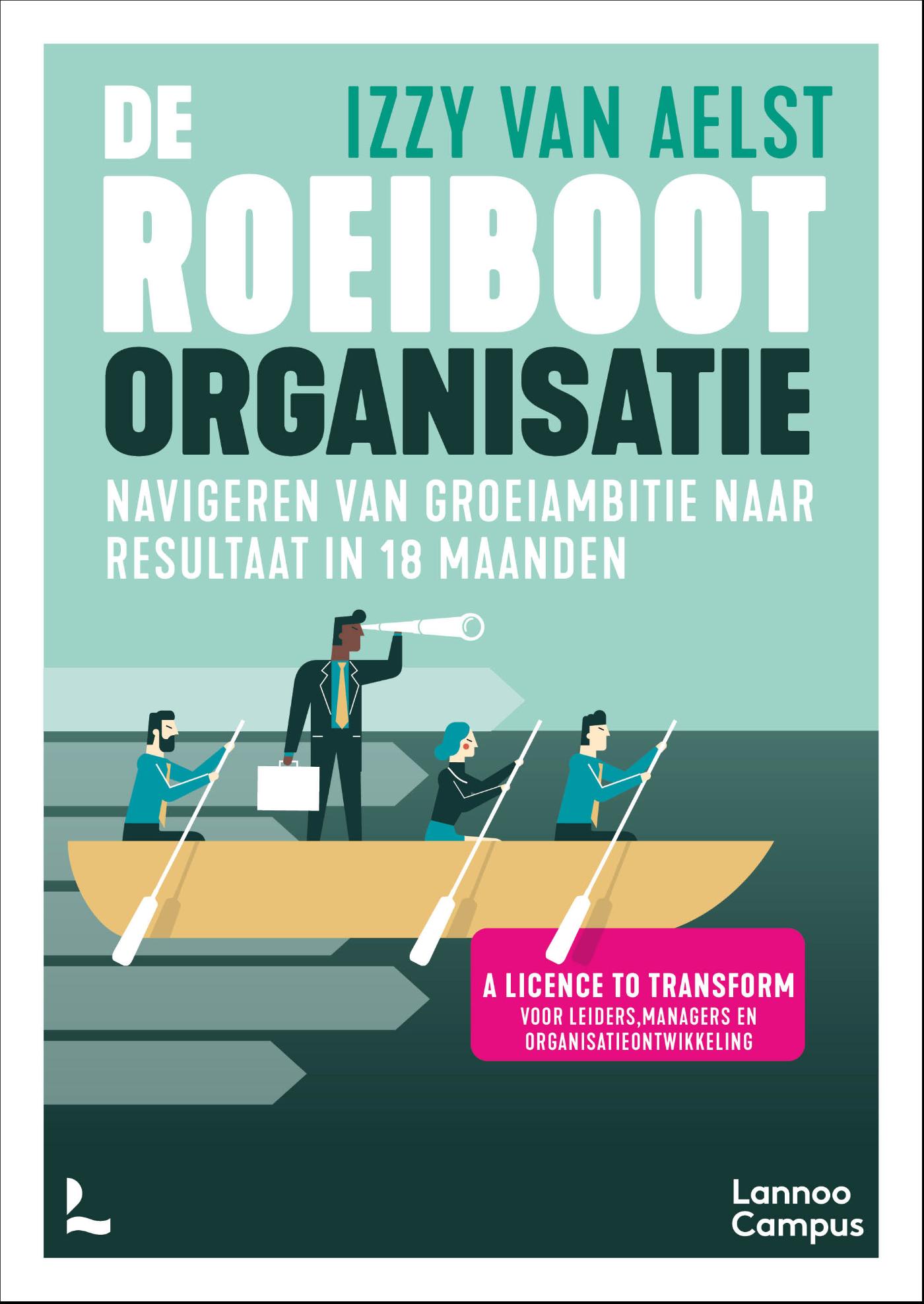Omslag van De roeibootorganisatie