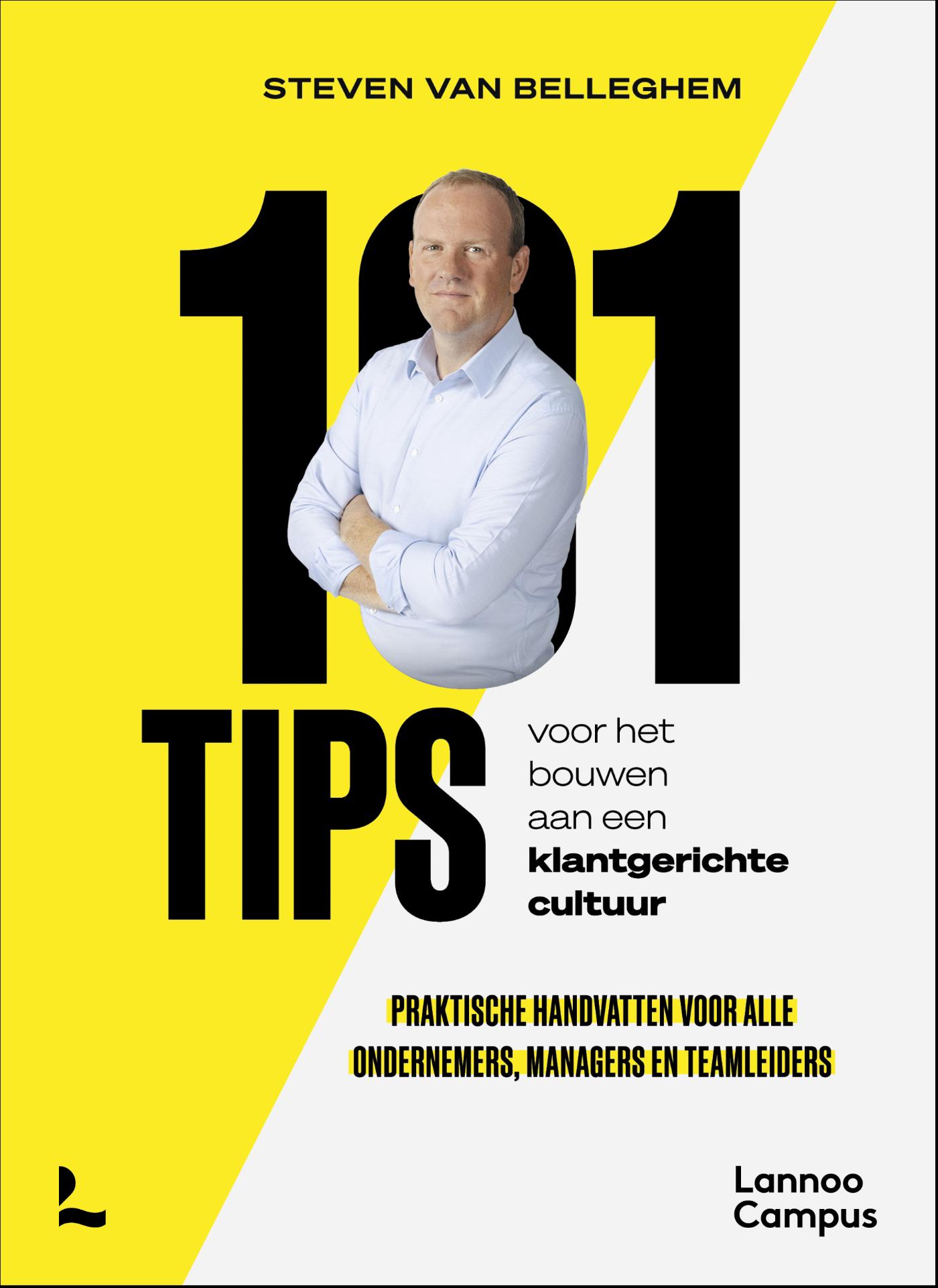 Omslag van 101 tips voor het bouwen aan een klantgerichte cultuur