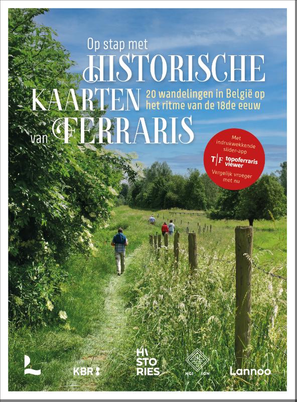 Omslag van Op stap met historische kaarten van Ferraris