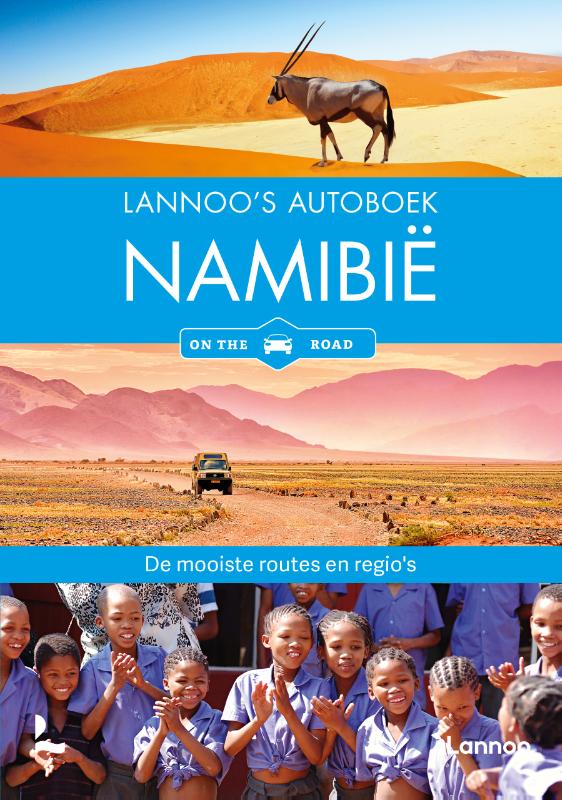 Omslag van Lannoo's Autoboek Namibië on the road