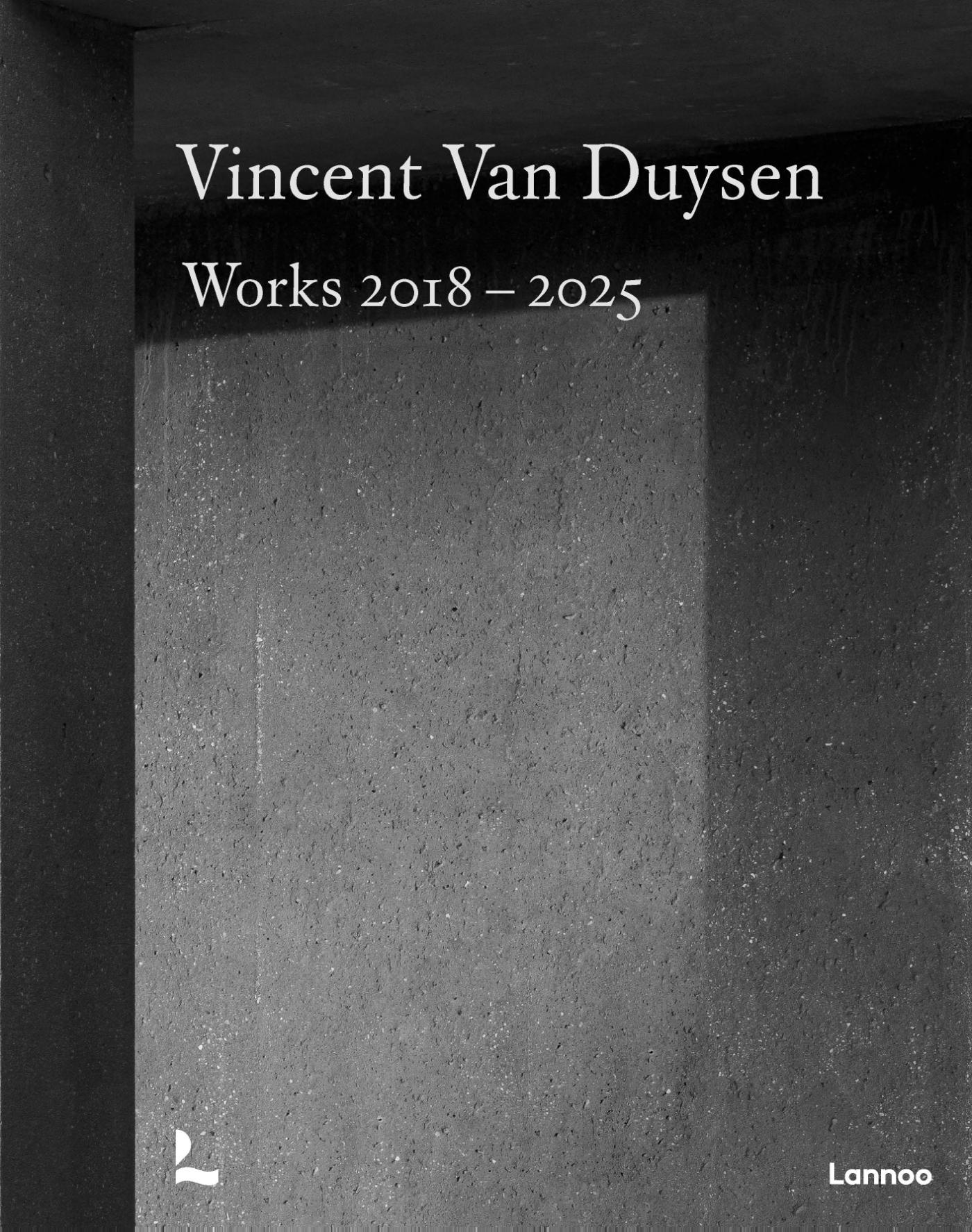 Omslag van Vincent Van Duysen