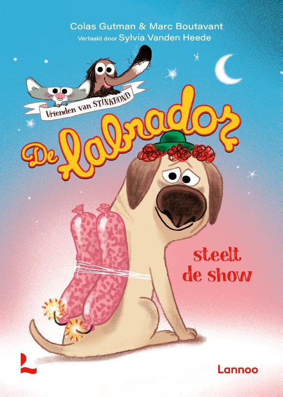 Omslag van Vrienden van Stinkhond - De labrador steelt de show