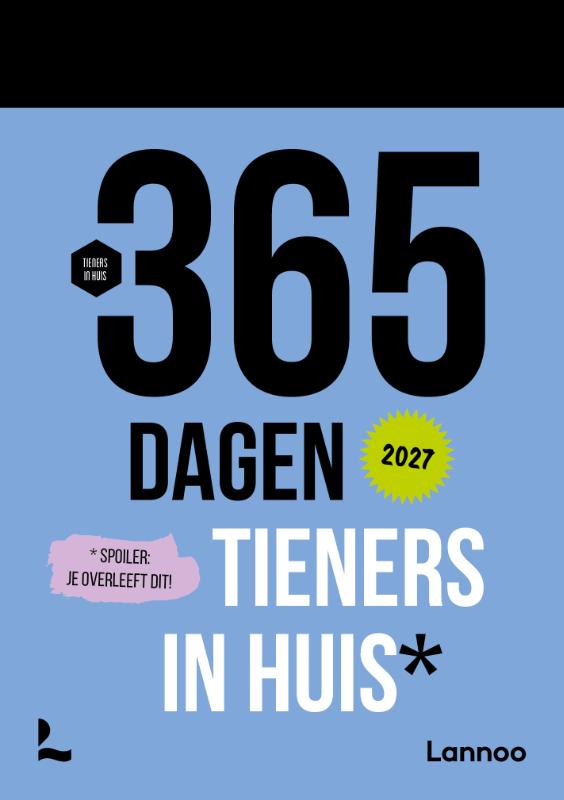 Omslag van Scheurkalender 365 dagen tieners in huis 2027