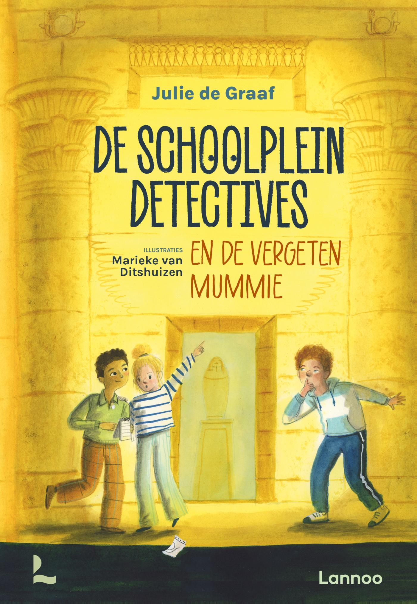 Omslag van De schoolpleindetectives en de vergeten mummie