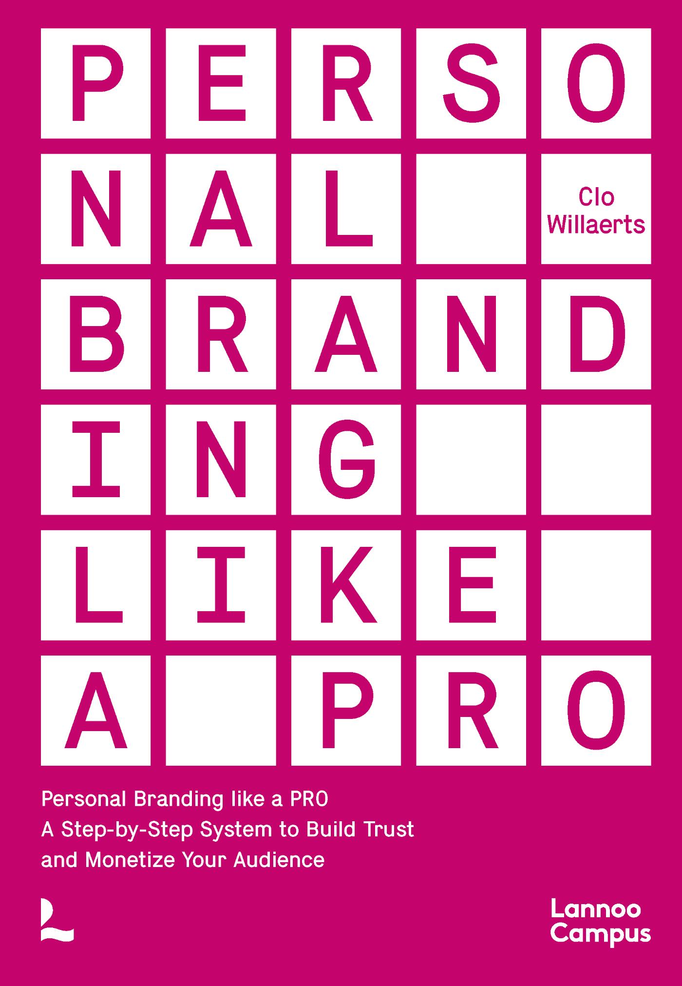 Omslag van Personal branding like a PRO