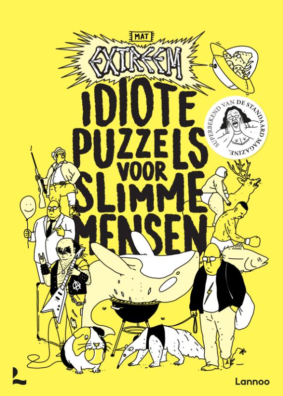 Omslag van Extreem idiote puzzels voor slimme mensen
