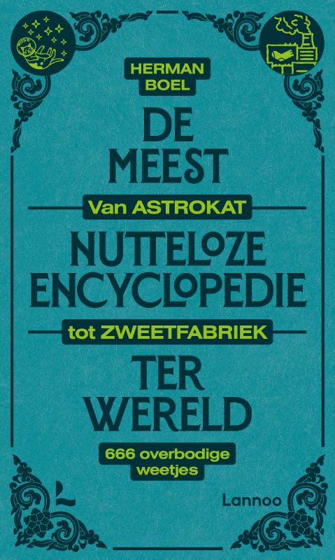 Omslag van De meest nutteloze encyclopedie ter wereld
