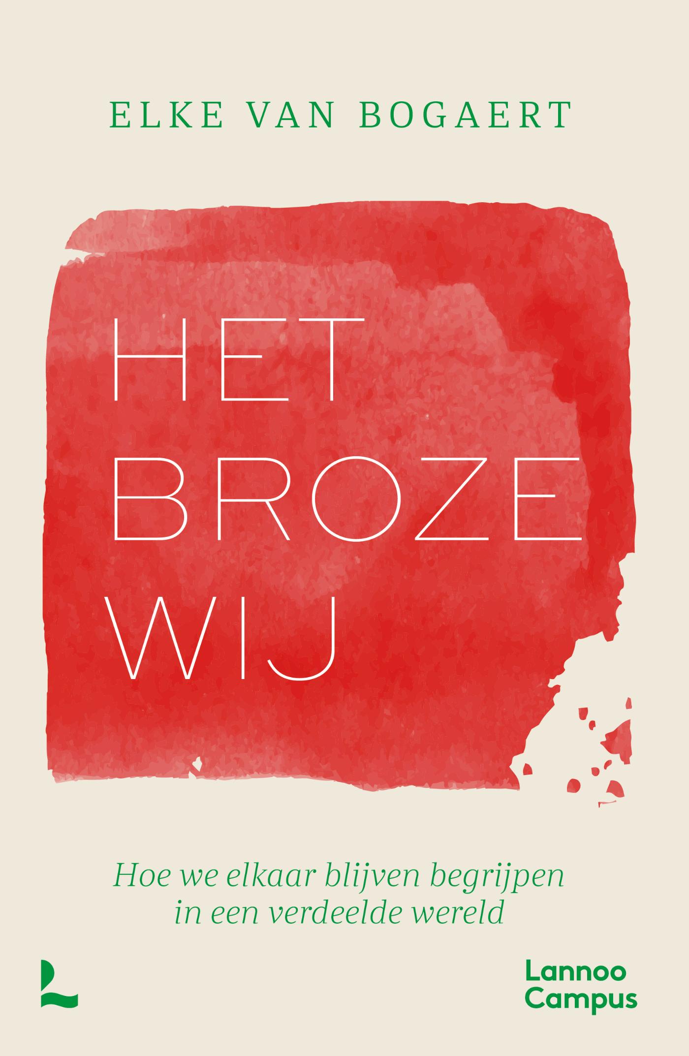Omslag van Het broze wij
