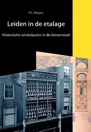 Omslag van Leiden in de etalage
