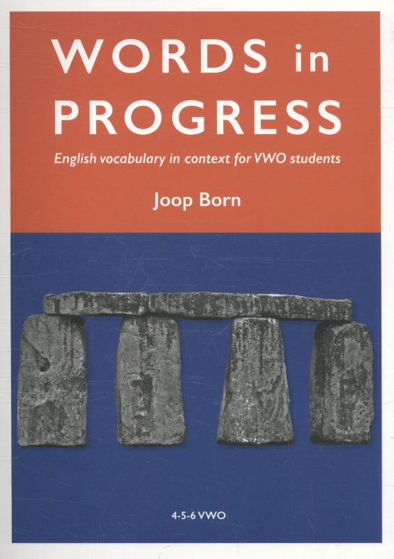 Omslag van Words in progress