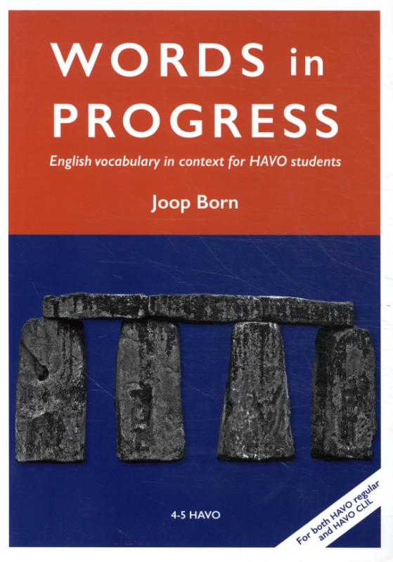 Omslag van Words in Progress