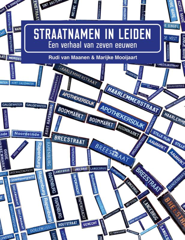 Omslag van Straatnamen in Leiden