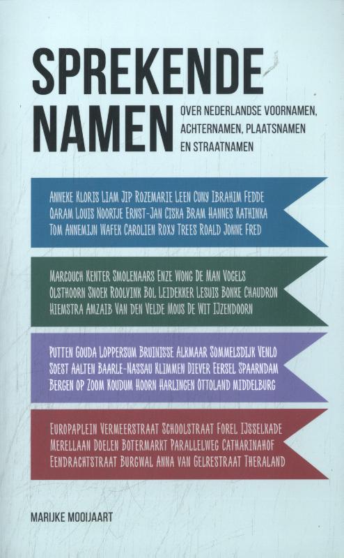 Omslag van Sprekende namen