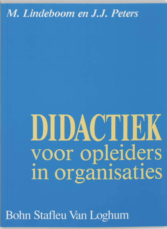Omslag van Didactiek voor opleiders in organisaties