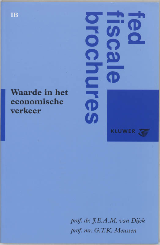 Omslag van Waarde in het economisch verkeer