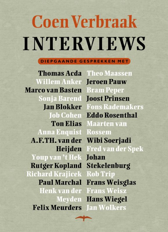 Omslag van Interviews