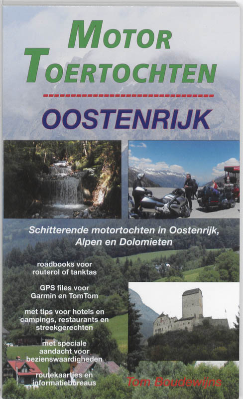 Omslag van Motor Toertochten Oostenrijk