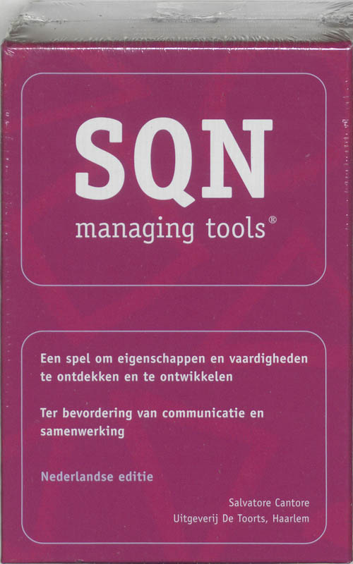 Omslag van SQN managing tools