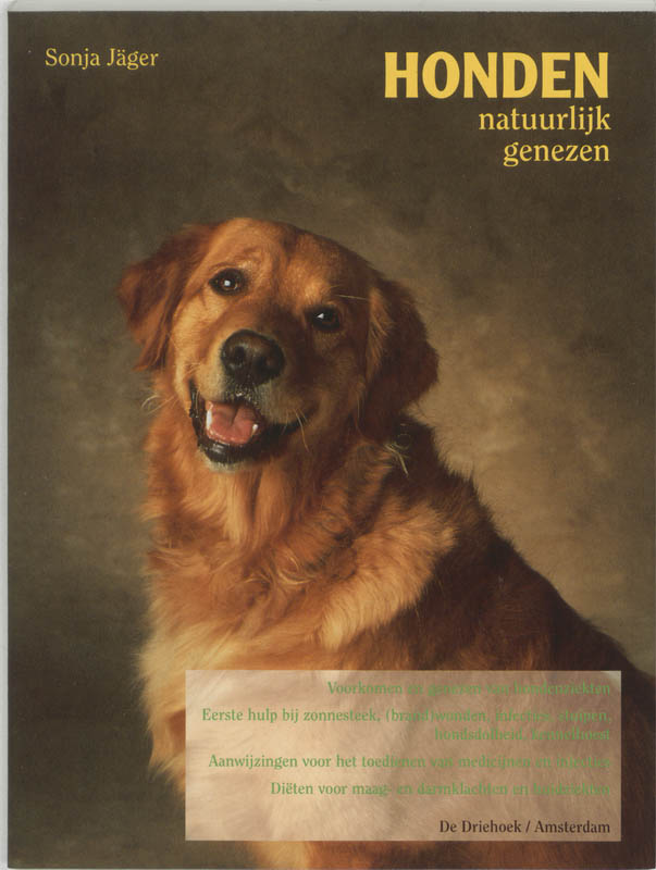 Omslag van Honden natuurlijk genezen