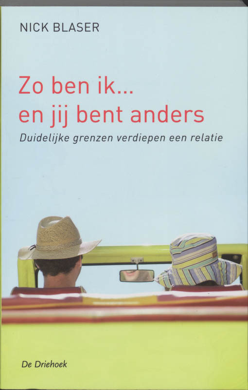 Omslag van Zo ben ik... en jij bent anders