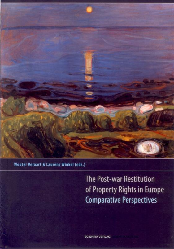 Omslag van The post-war restitution of property rights in Europe