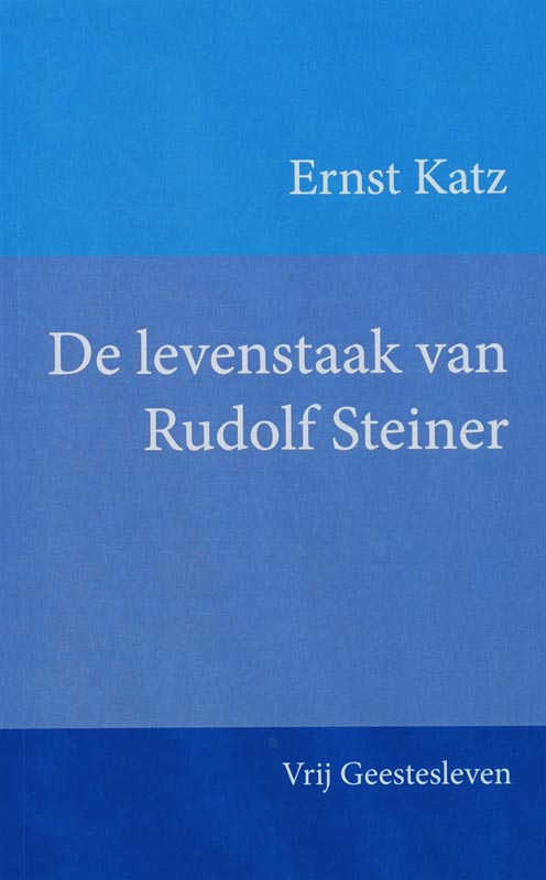 Omslag van De levenstaak van Rudolf Steiner
