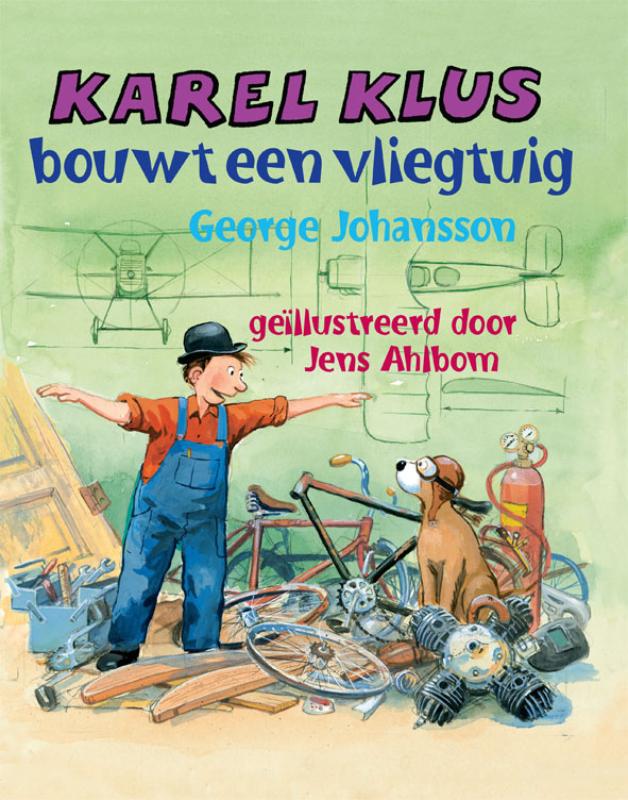 Omslag van Karel Klus bouwt een vliegtuig