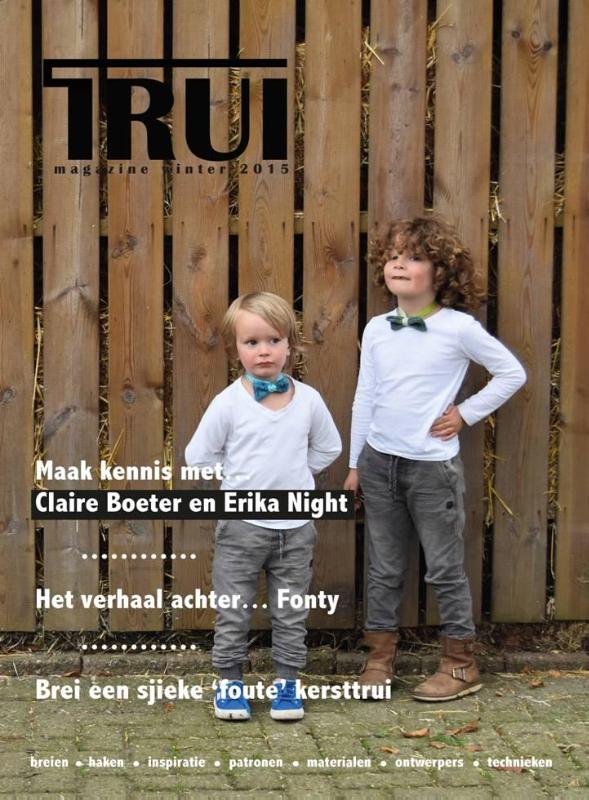 Omslag van TRUI magazine winter 2015