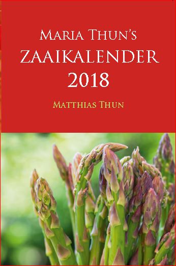 Omslag van Maria Thun's Zaaikalender 2018