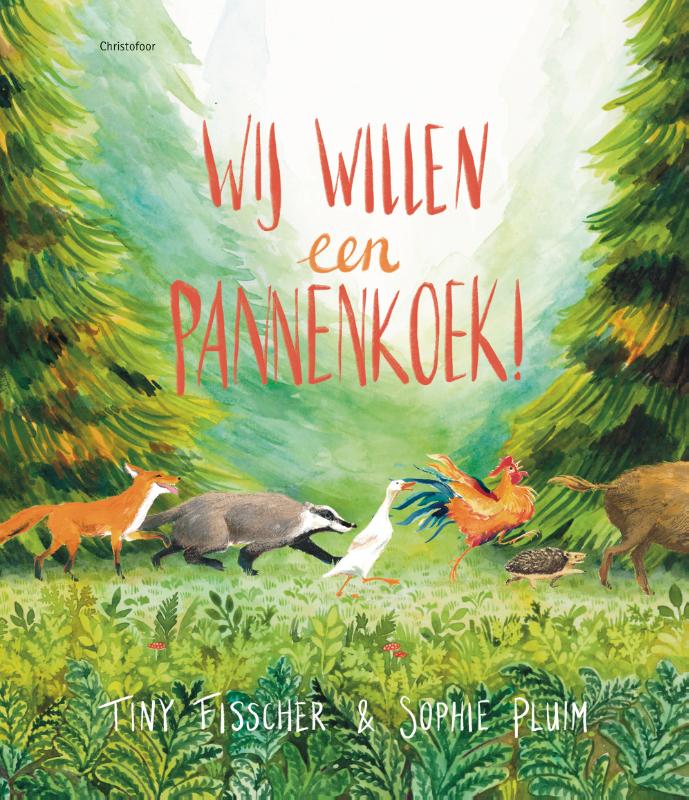 Omslag van Wij willen een pannenkoek!