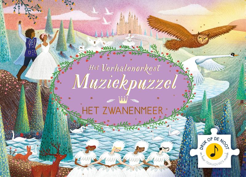Omslag van Muziekpuzzel - Het zwanenmeer