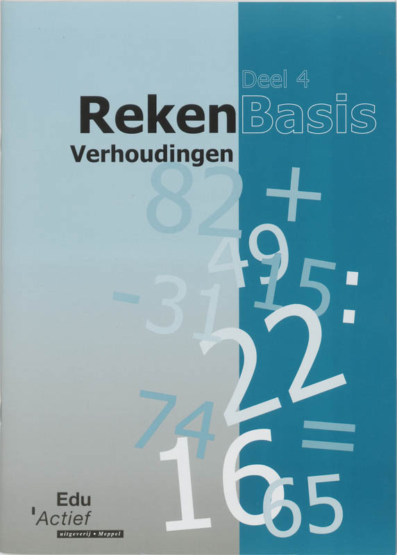 Omslag van 4 verhoudingen
