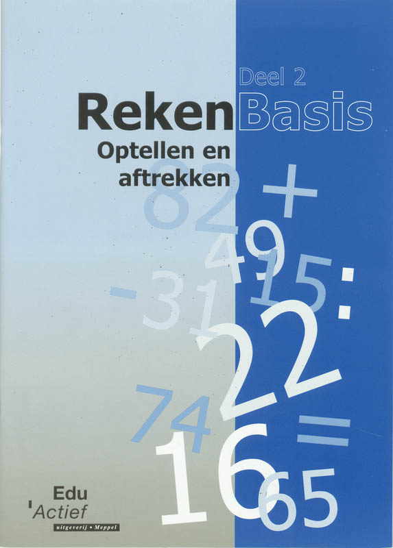 Omslag van 2 optellen en aftrekken