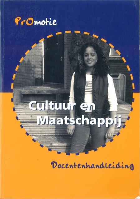Omslag van PROMOTIE CM 1 T/M 5 DOCENTENHANDLEIDING CULTUUR EN