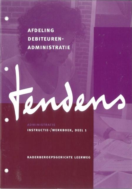 Omslag van Tendens afdeling Debiteurenadministratie
