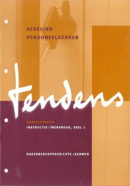 Omslag van Instructie/-werkboek 1, kaderberoepsgerichte leerweg