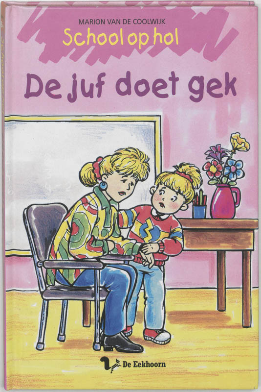 Omslag van De juf doet gek