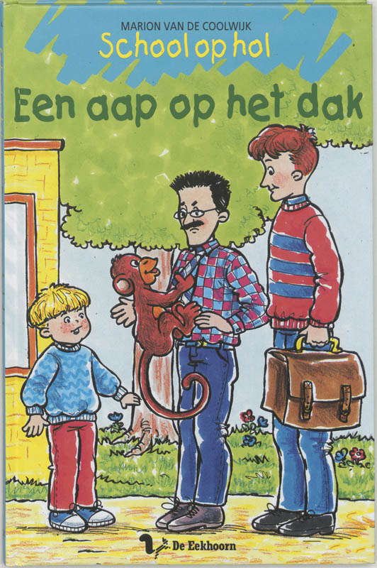 Omslag van Een aap op het dak