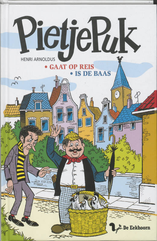 Omslag van Pietje Puk gaat op reis - is de baas