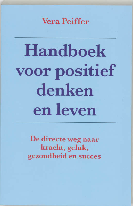 Omslag van Handboek voor positief denken en leven