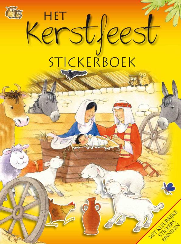 Omslag van Het Kerstfeest (stickerboek)